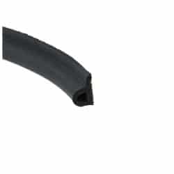 Uszczelka samoprzylepna czarna typ P 9,5x5,5mm 12-501-02
