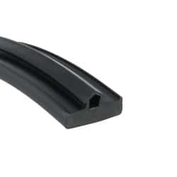 Profil do stojaków 30x7,5 mm czarne PVC twardość 70ShA 18-5435