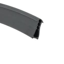 Uszczelka krawędziowa 8 mm PVC czarna, 18-914
