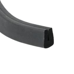 Uszczelka krawędziowa 2 mm miękkie EPDM, czarna, 012006