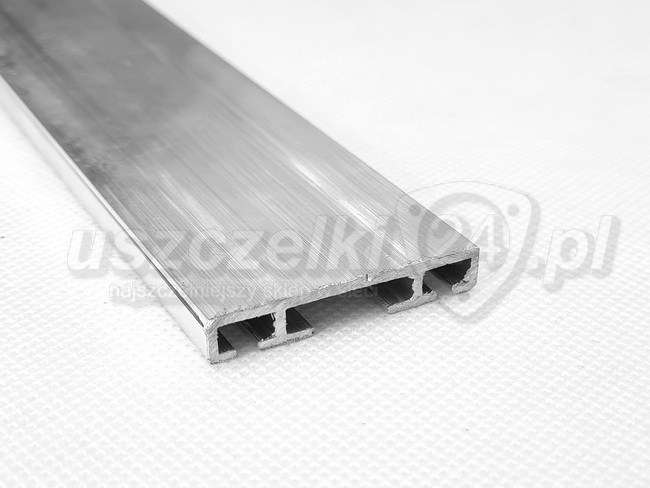 Aluminiowy profil pod uszczelki bram garażowych, 57-590