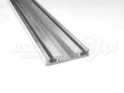 Aluminiowy profil pod uszczelki bram garażowych, 57-590