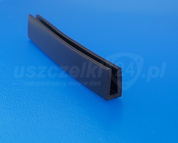 Gumowa osłona EPDM na krawędź 3 mm, czarna 78-410
