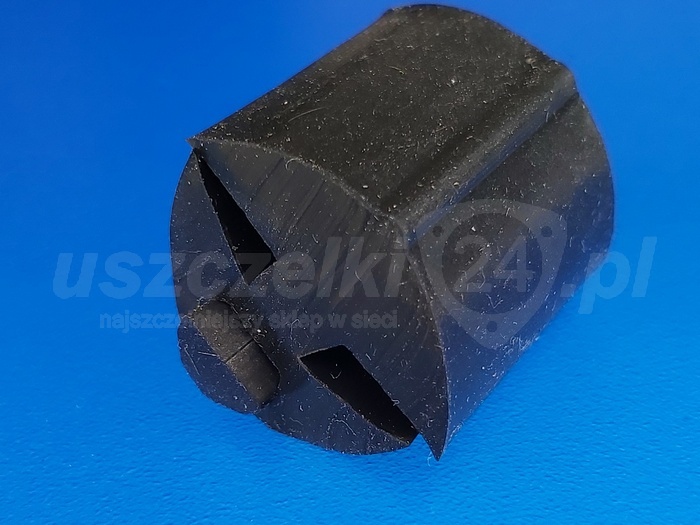 Uszczelka szyby 3 mm czarny silikon 60 Sha z klinem, 0995466KT