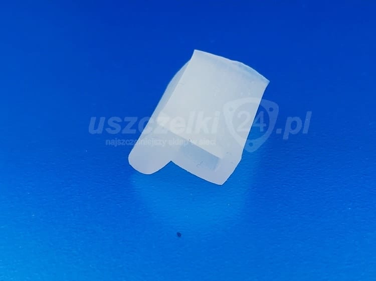 Uszczelka silikon. na krawędź 3 mm, 35Sha transparent, 0990841