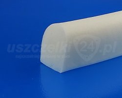 Kopułka silikon spieniony 15x20 mm, biały, 0625516