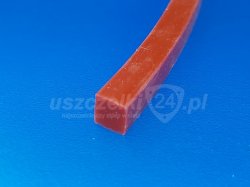 Profil silikonowy 6x6mm termiczny FDA, 023934