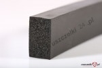 Taśma gumowa porowate EPDM 10x20 mm, 0461020