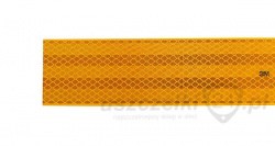 Taśma konturowa 3M, odblaskowa żółta, 13-371