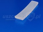 Taśma lity silikon FDA 3x10mm transparent 60 Sha, 06251030