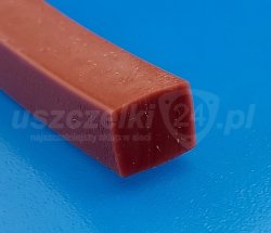 Taśma silikonowa 10x13 mm 30Sha, termiczna 023666