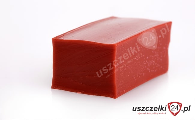 Taśma silikonowa 15x20 mm czerwona, termiczna 023031-40Sha