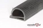 Uszczelka chłodni, mroźni czarna typ E 15x20 mm, 026020