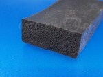 Taśma gumowa EPDM mikroguma 15x25 mm z naskórkiem, 027350
