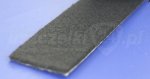 Uszczelka filcowa samoprzylepna, czarna 2,5x10 mm, gram. 330 g/m2 GB-021-2510 na metry