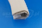 Uszczelka krawędziowa 1-4 mm, zaciskowa PVC biała 0621422