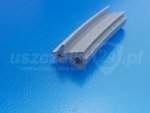 Uszczelka okienna EPDM do okien PCV S-1126 szara, 12-804-GR