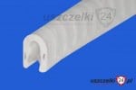 Uszczelka, osłona krawędzi 0,8-1mm biała zaciskowa PVC 78-001