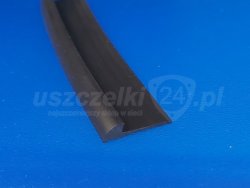 Uszczelka PVC okienna czarna, 026388-1