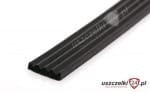 Uszczelka samoprzylepna 3x15 mm czarna 12-691-02