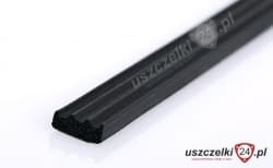 Uszczelka samoprzylepna czarna 3x8 mm, 12-503-01