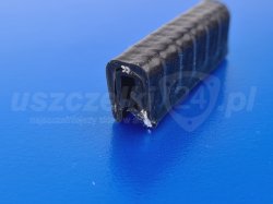 Uszczelka silikonowa 1-3 mm czarna FDA samozaciskowa 60Sha, 0628039