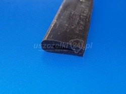 Uszczelka silikonowa czarna na krawędź 2 mm, 023020-03