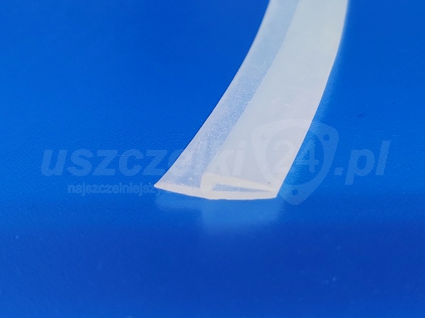 Uszczelka silikonowa transparent typ h, 1,5 mm, 09911902