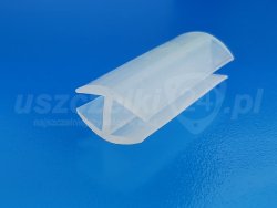 Uszczelka silikonowa transparent typ H, szyba 10 mm, 0995219ST