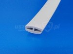 Uszczelka typ H krawędź 3 mm szara, 12-331