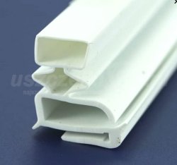 Uszczelka z magnesem biała do drzwi urządzeń chłodniczych L-165 cm, 32-094